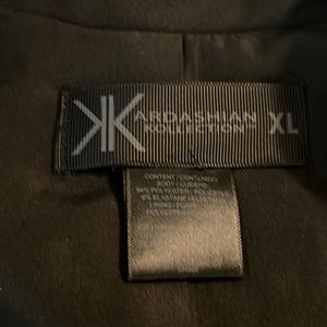 Kardashian Kollection Black Blazer XL - Tuxedo style
